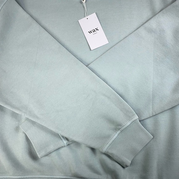 NWT Wax London Zen Blue Oversized Organic Cotton Crewneck Sweatshirt Men’s M - Picture 9 of 15